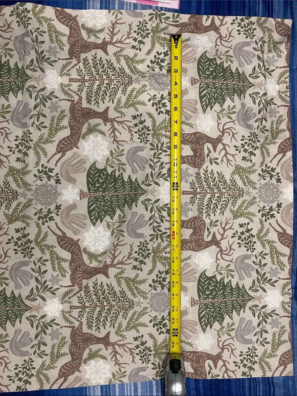 Pottery Barn pillow shams (2) standard size Christmas pattern